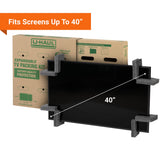 Heavy-Duty Expandable TV Moving Box - Medium (Under 40")