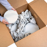 Packing Paper for Moving (200 Sheets) - 100% Recyclable Newsprint Paper - 24” x 30” Packing Sheets
