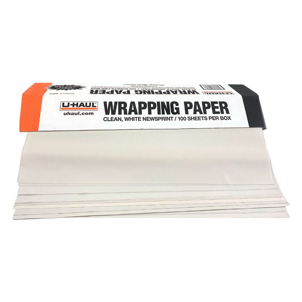 Packing Paper for Moving (100 Sheets) - 100% Recyclable Newsprint Paper - 24” x 30” Packing Sheets