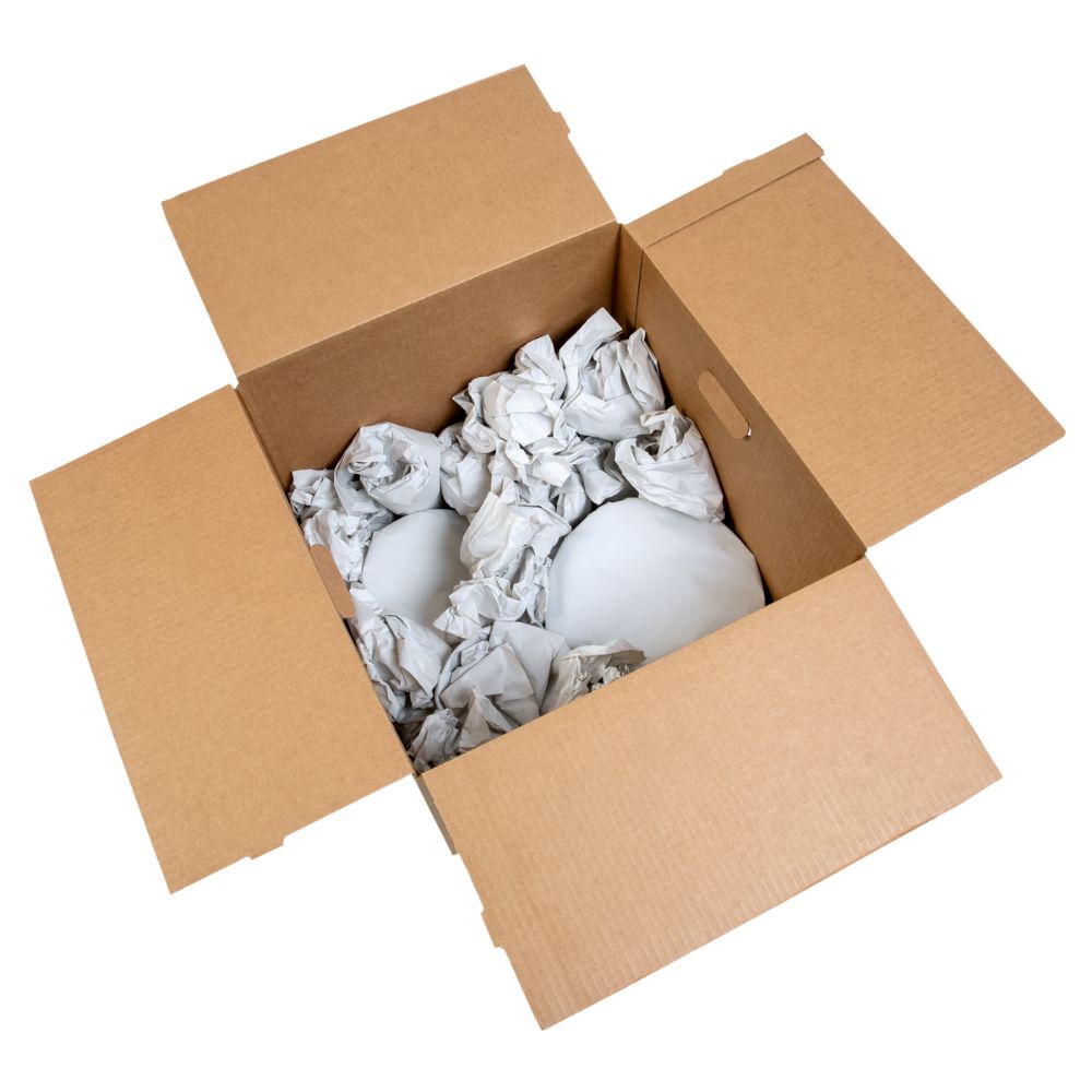 Packing Paper for Moving (100 Sheets) - 100% Recyclable Newsprint Paper - 24” x 30” Packing Sheets